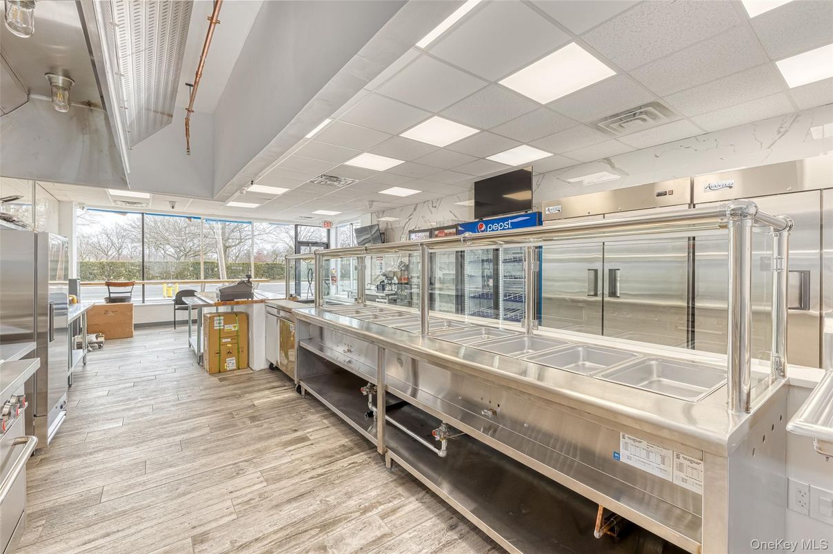 Interior, Stainless Steel Appliances, Wood Texture Flooring