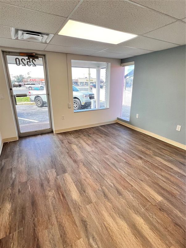 Empty room, Interior, Wood Texture Flooring