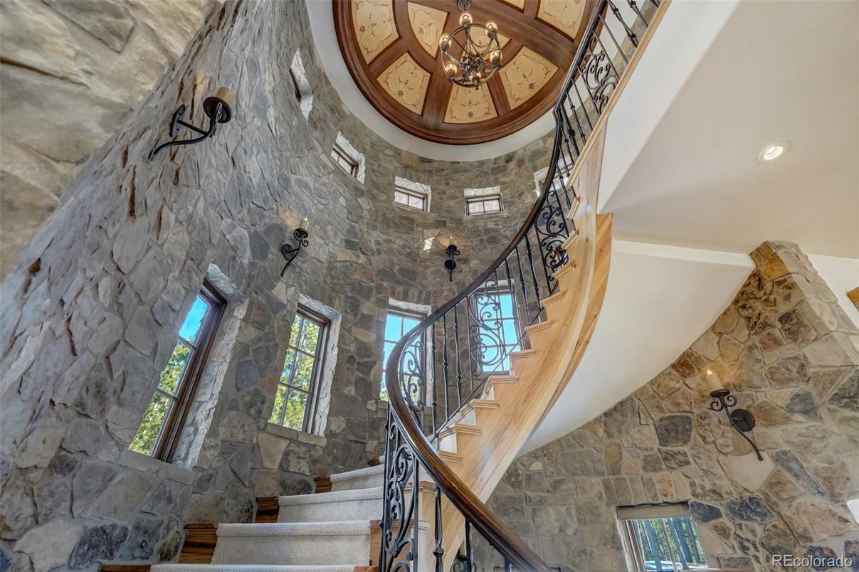 Chandelier, Interior, Recessed Lighting