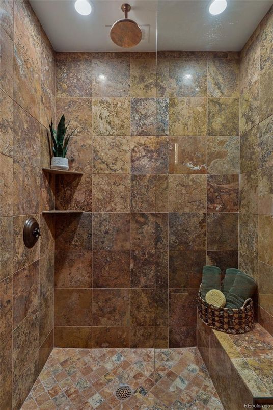 Bathroom, Interior, Recessed Lighting
