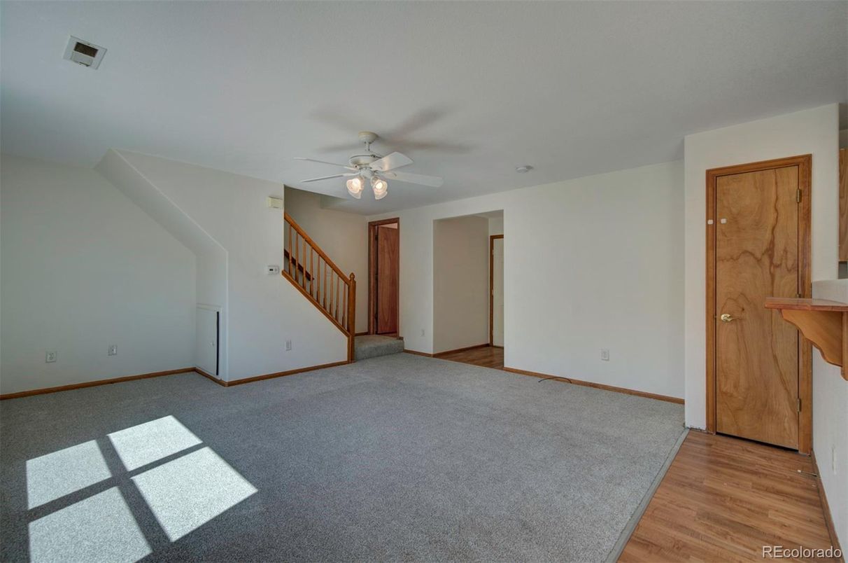 Empty room, Interior, Wood Texture Flooring