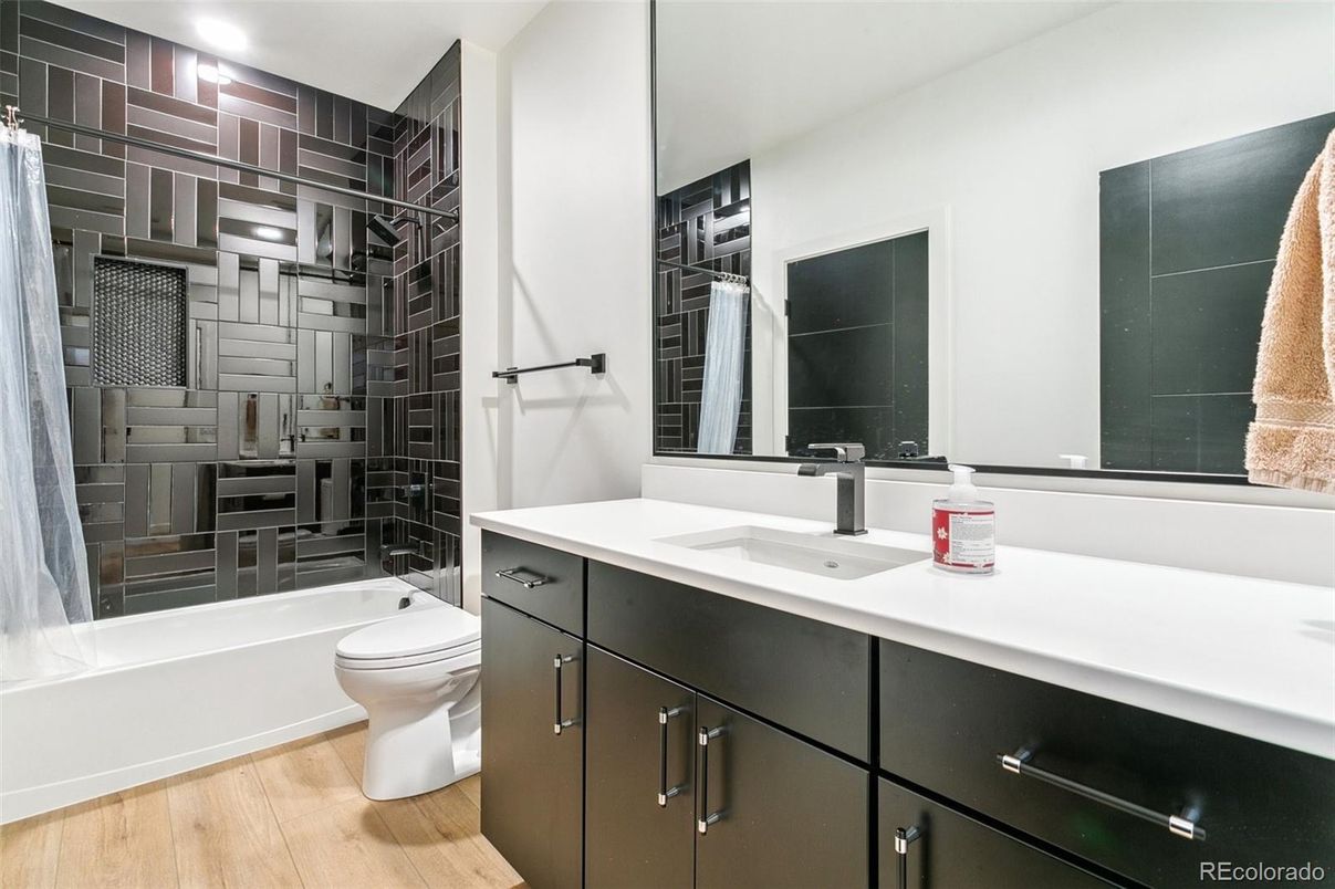 Bathroom, Interior, Wood Texture Flooring
