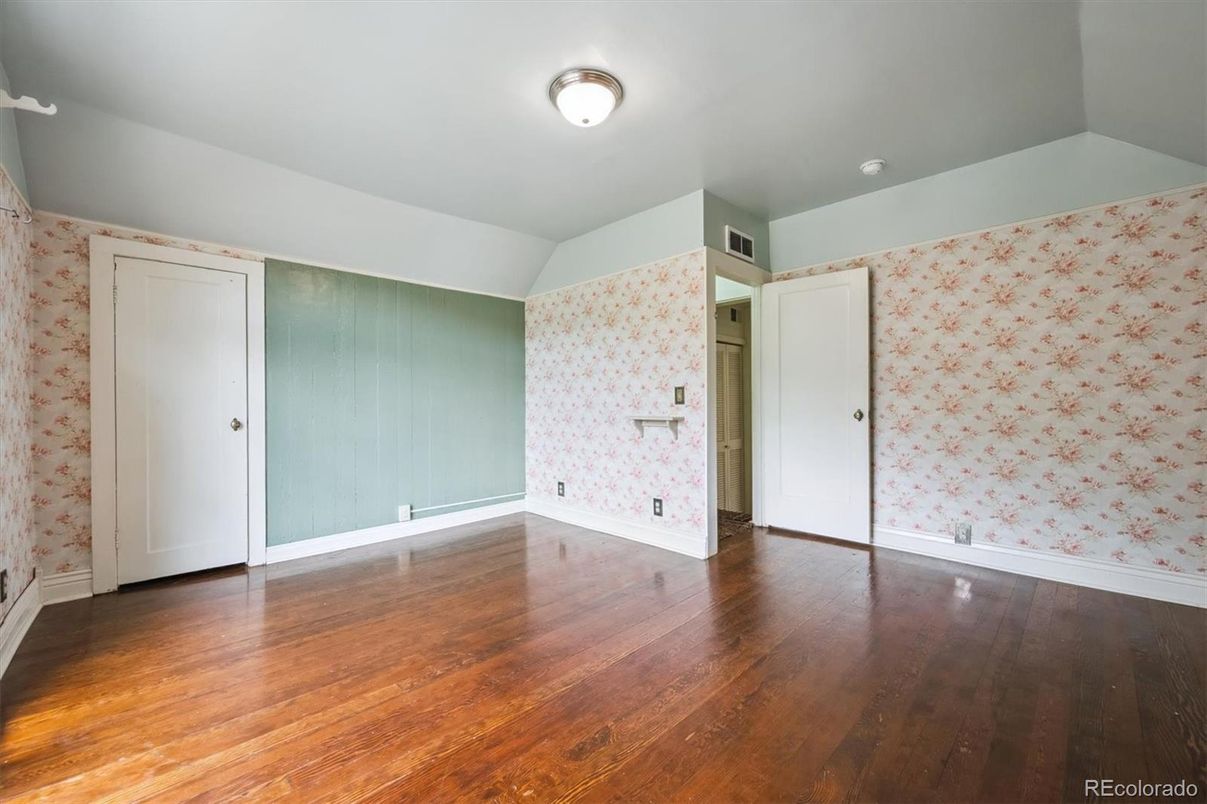 Empty room, Interior, Wood Texture Flooring