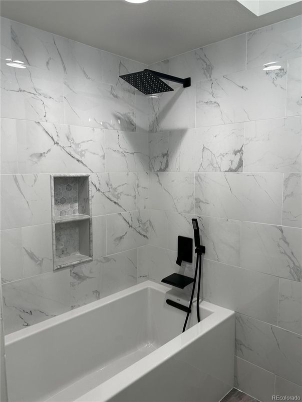 Bathroom, Interior, Marble Walls