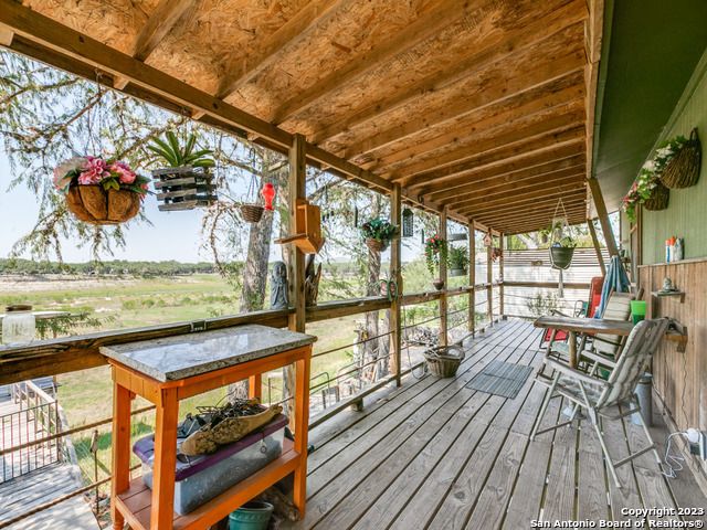 Exterior, Wood Texture Flooring