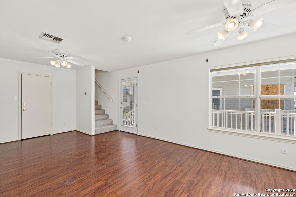 Empty room, Interior, Wood Texture Flooring