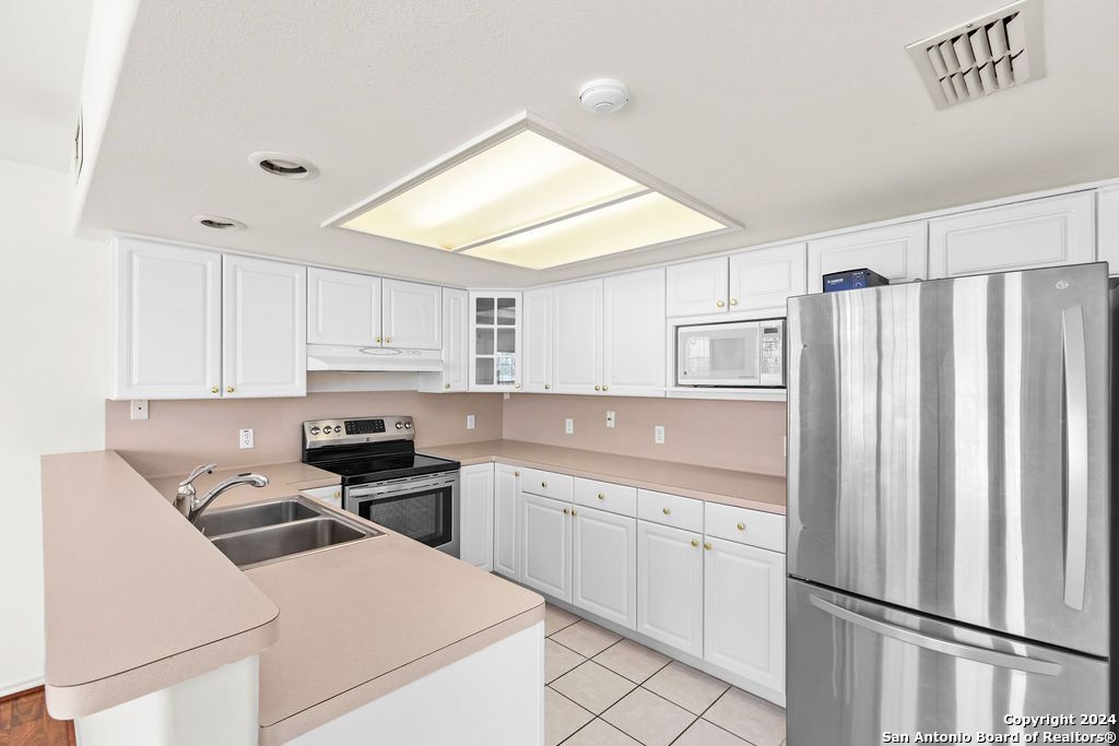 Interior, Kitchen, Recessed Lighting, Stainless Steel Appliances