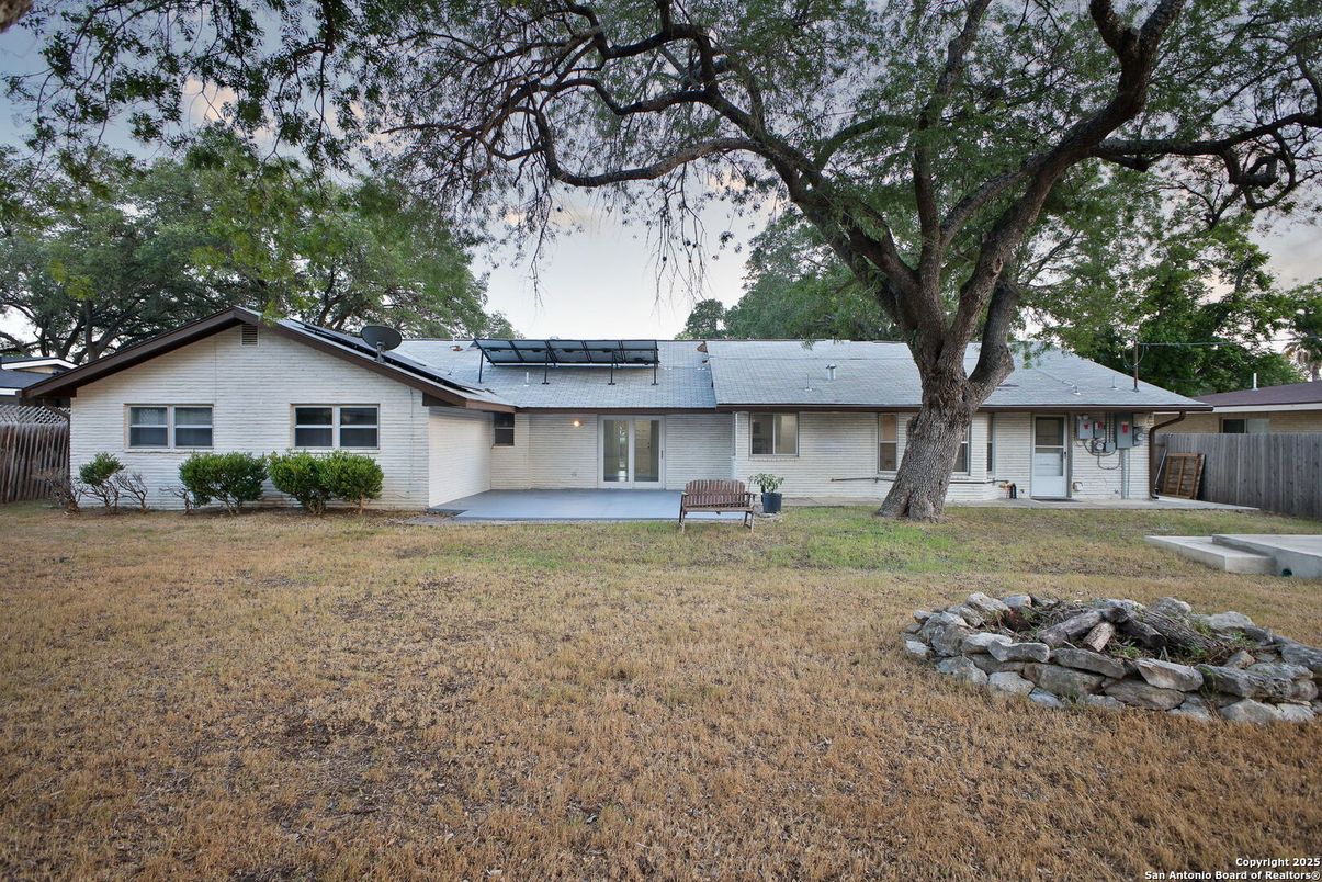 Backyard, Exterior, Solar Panels