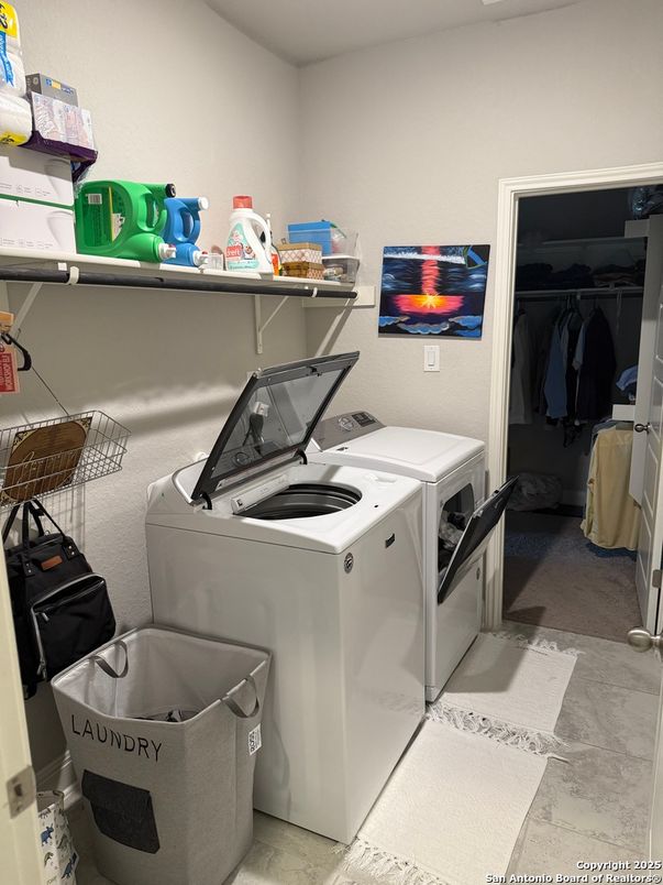 Interior, Washer