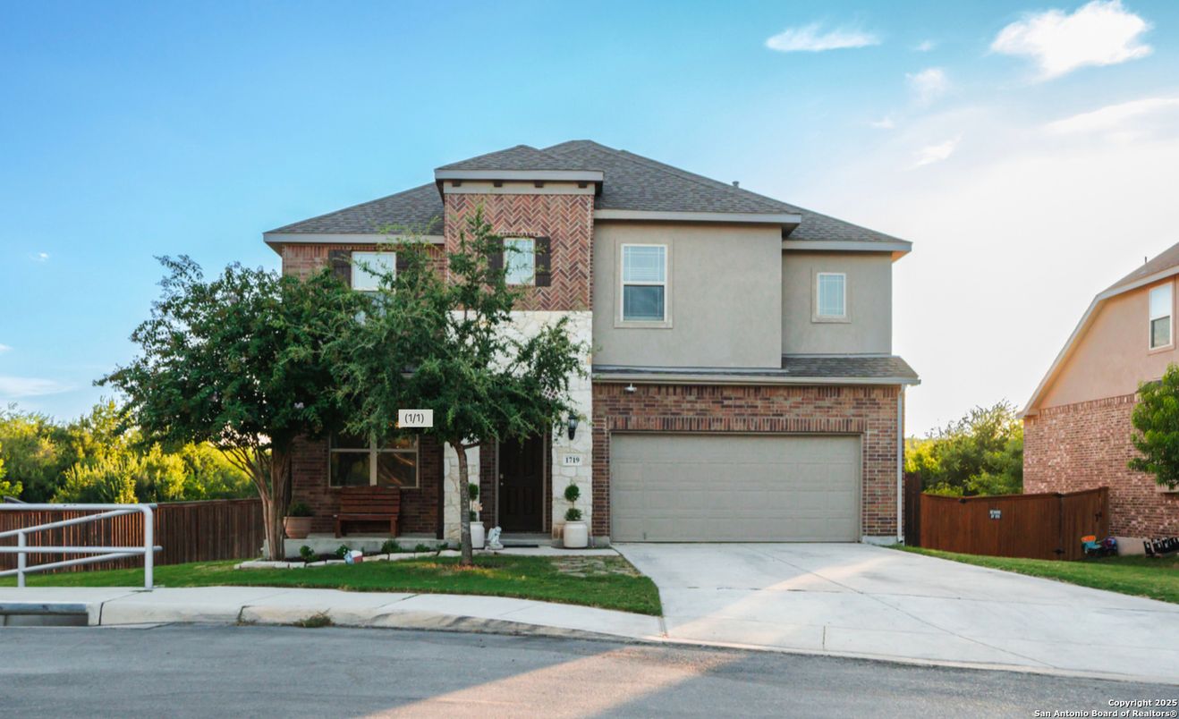 Attached, Exterior, Facade, Brick Facade, Brick Traditional