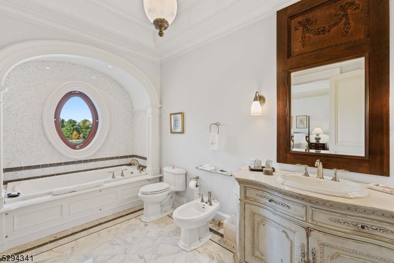 Bathroom, Dual Sink Vanities, Interior, Marble