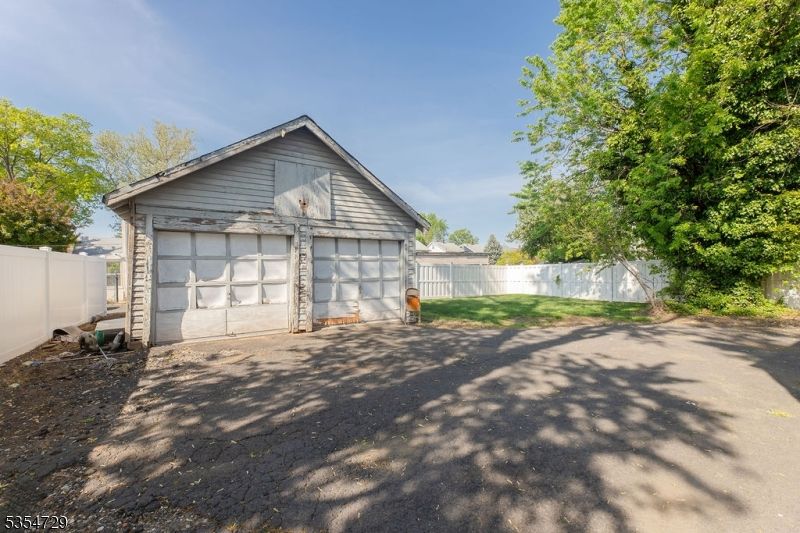Backyard, Detached Garage, Exterior