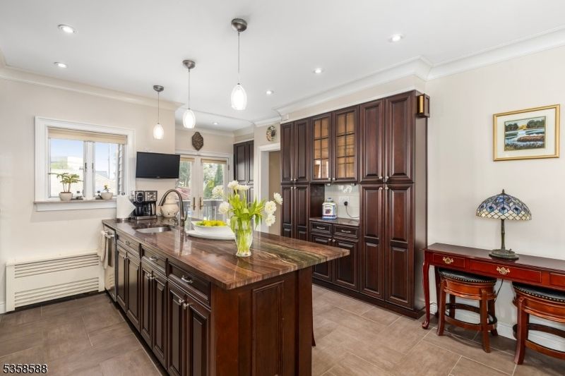 Interior, Kitchen, Pendant Lights, Recessed Lighting