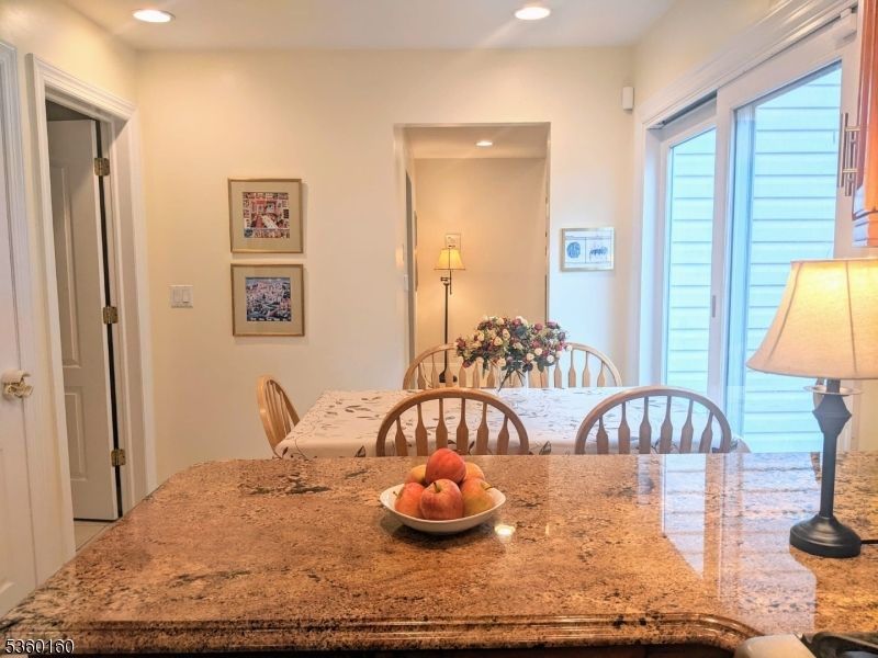 Dining room, Interior, Recessed Lighting