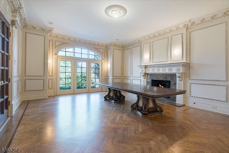 Fireplace, Interior, Wood Texture Flooring