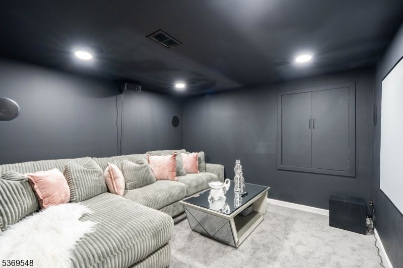 Interior, Recessed Lighting, Theatre Room