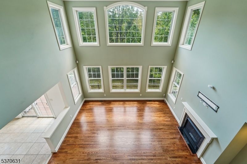 Empty room, Fireplace, Interior, Wood Texture Flooring