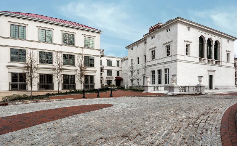 Exterior, Facade, Rowhouse