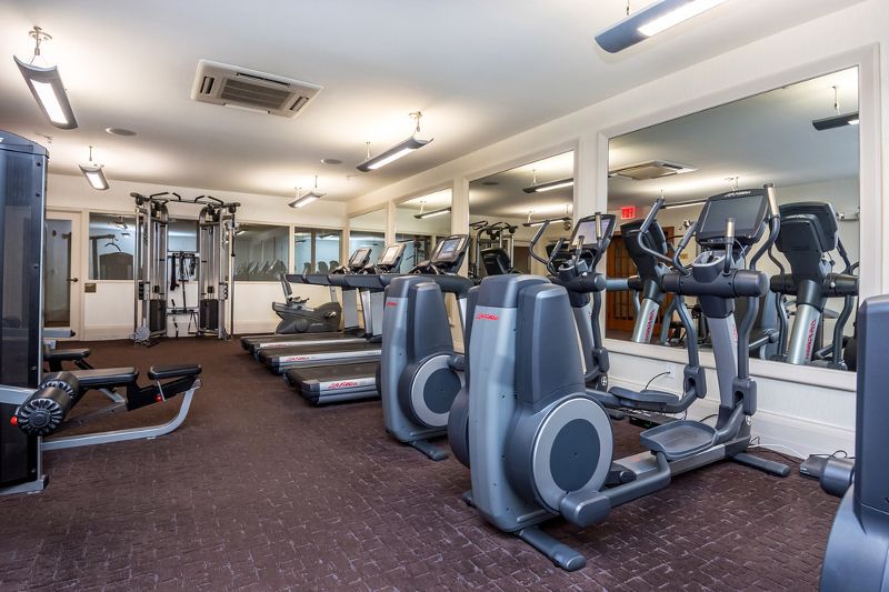 Fitness Equipment, Gym, Interior