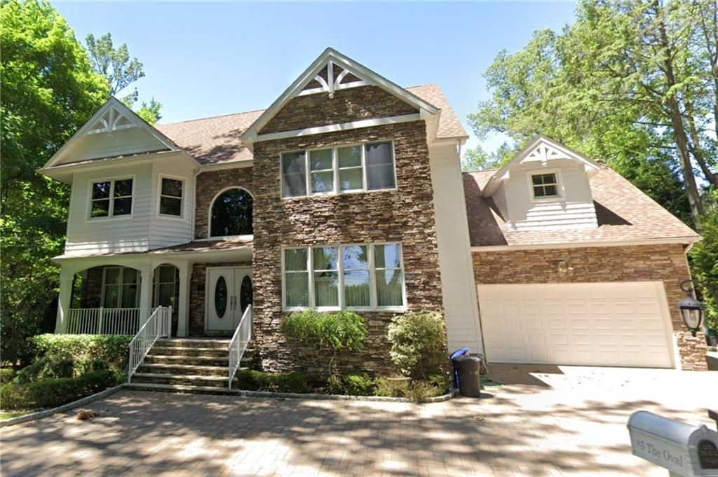 Attached, Exterior, Facade, Brick Facade, Tudor Revival
