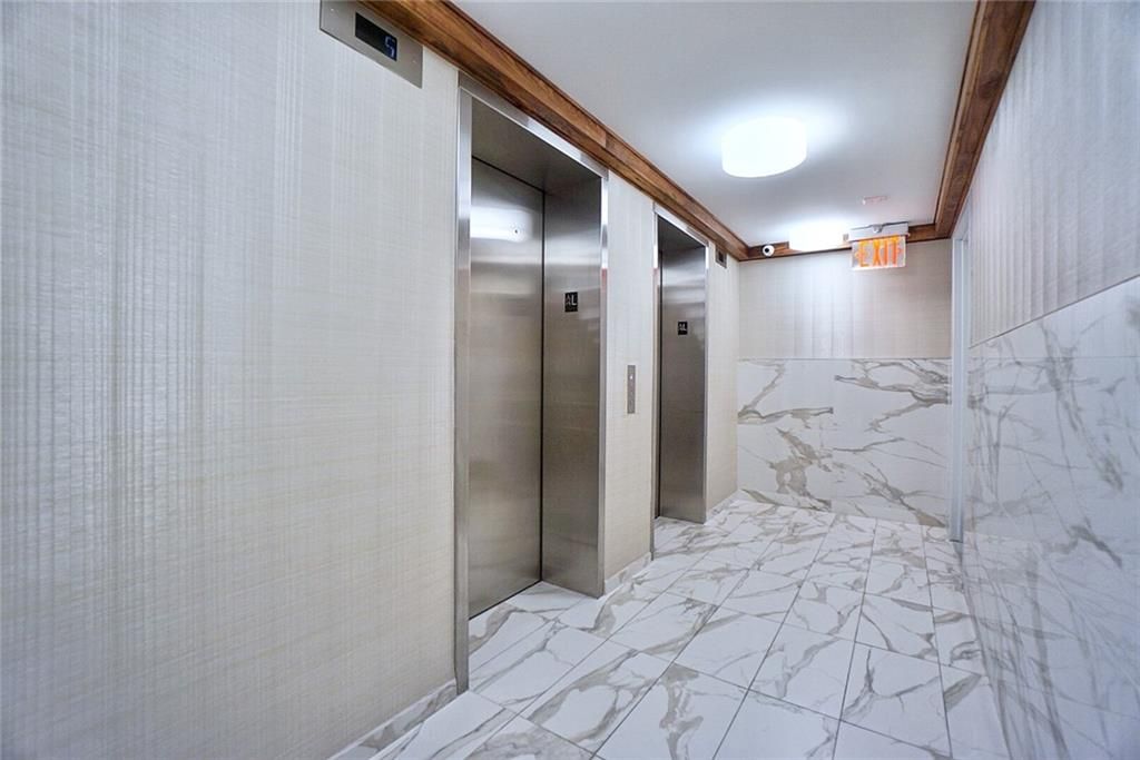 Elevator, Interior, Marble, Marble Walls