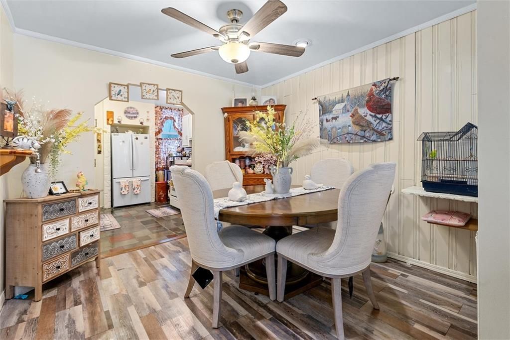 Dining room, Interior, Kitchen, Wood Texture Flooring