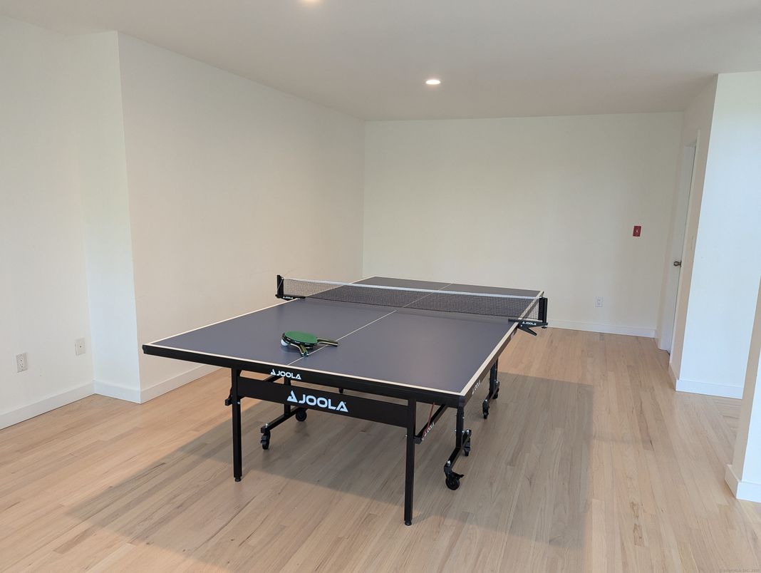 Game Room, Interior, Recessed Lighting, Wood Texture Flooring
