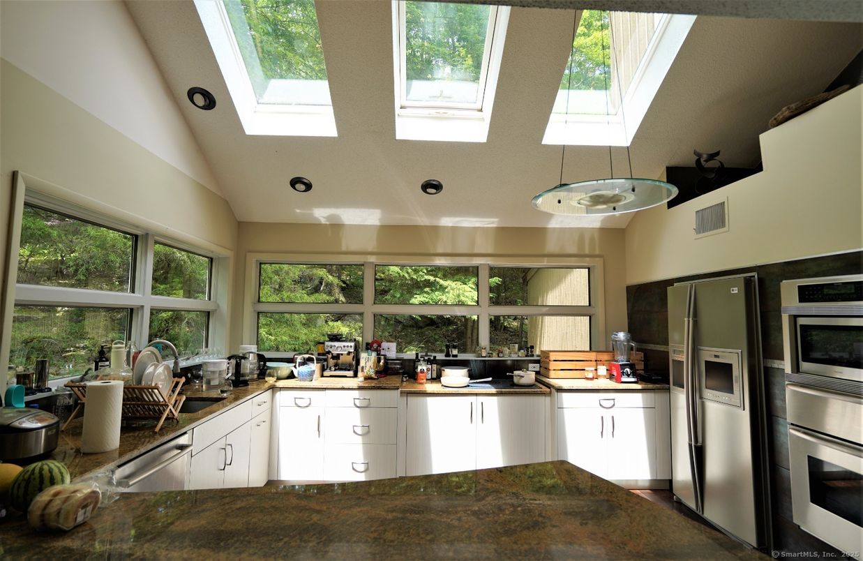 Interior, Kitchen, Recessed Lighting, Stainless Steel Appliances