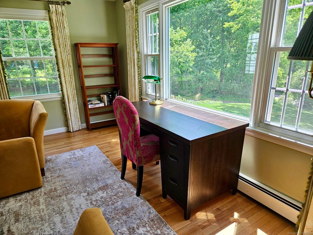 Home Office, Interior, Wood Texture Flooring