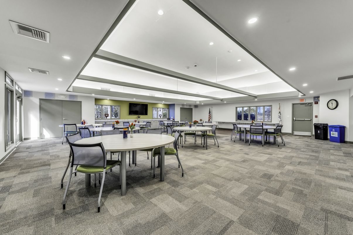 Dining room, Interior, Recessed Lighting