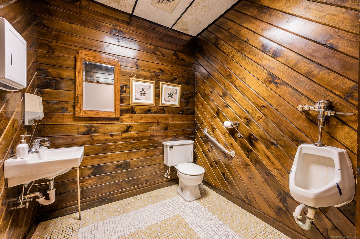 Bathroom, Interior, Wooden Walls