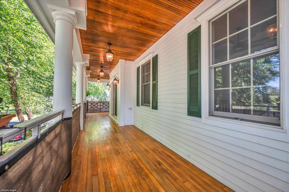 Exterior, Wood Texture Flooring