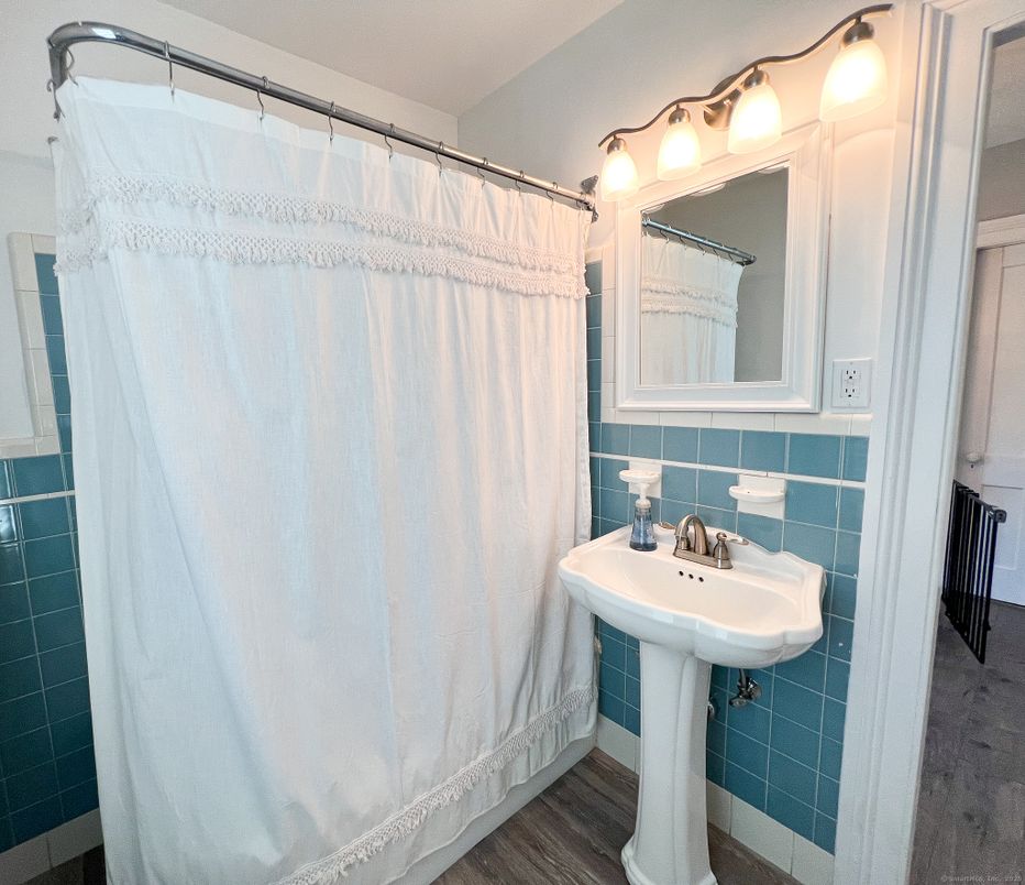 Bathroom, Interior, Wood Texture Flooring