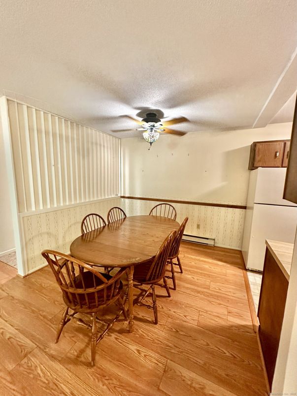 Dining room, Interior, Wood Texture Flooring
