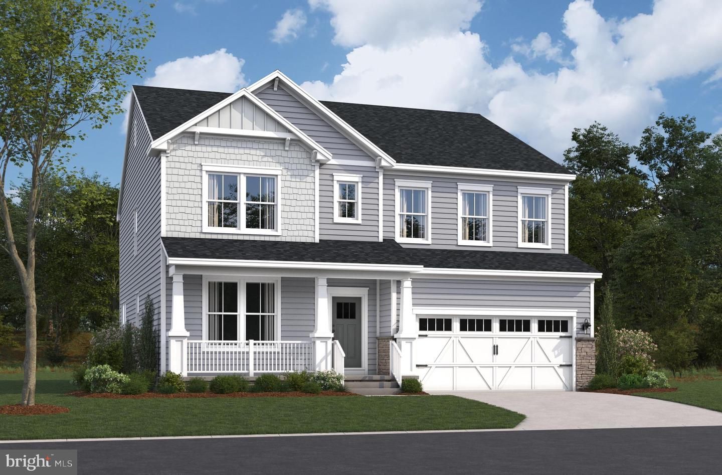 Attached, Exterior, Facade, Farmhouse