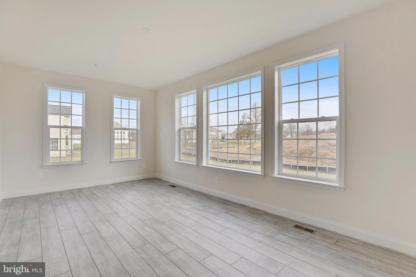 Empty room, Interior, Wood Texture Flooring