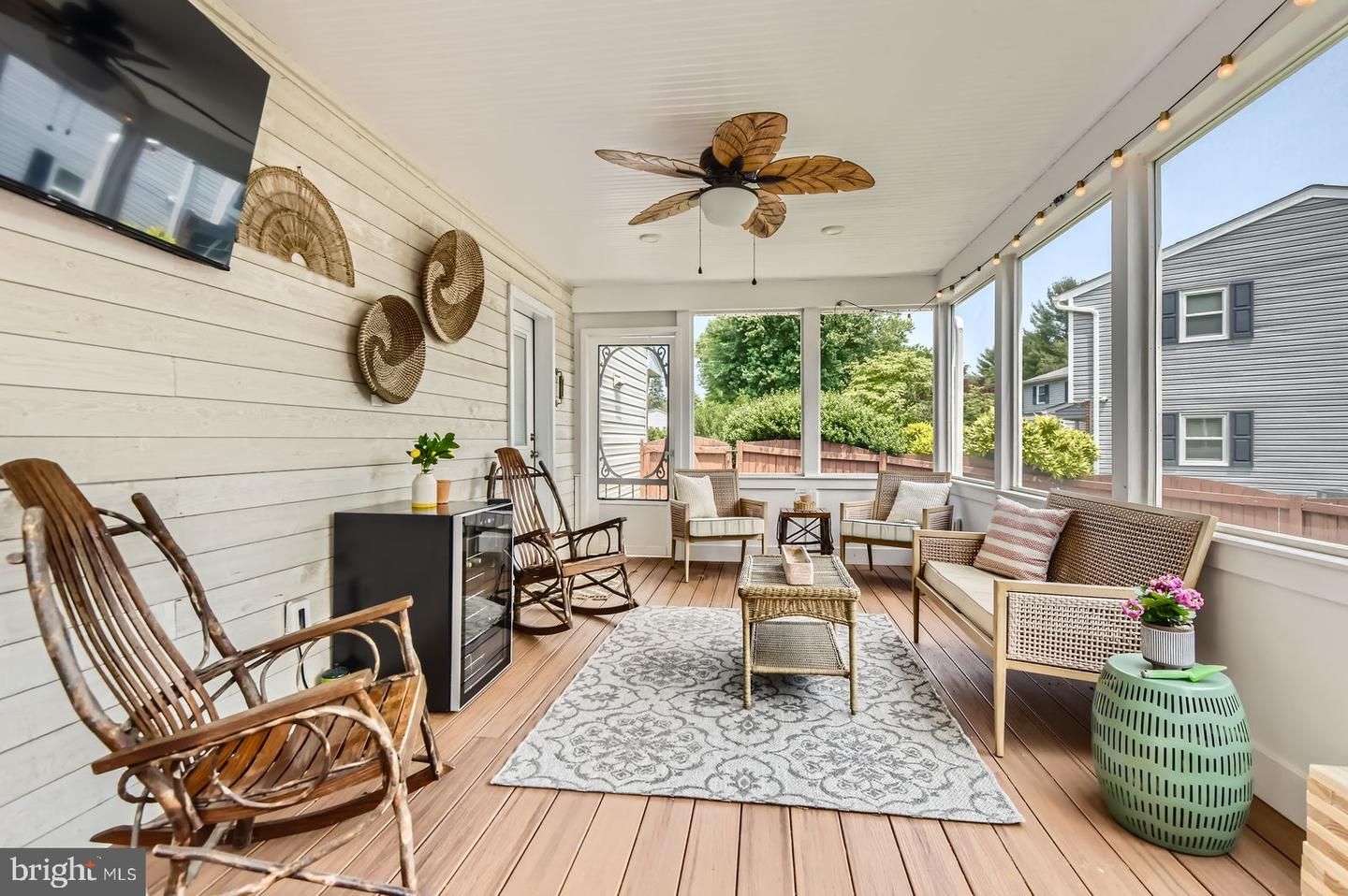 Interior, Living room, Sun Room, Wood Texture Flooring