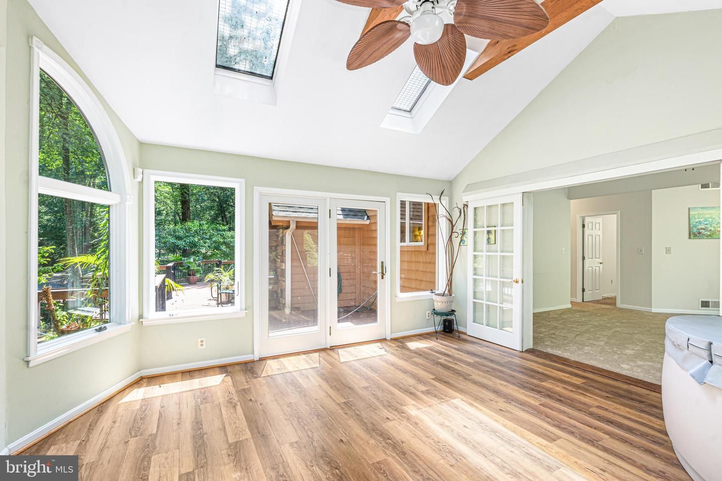 Empty room, Interior, Wood Texture Flooring