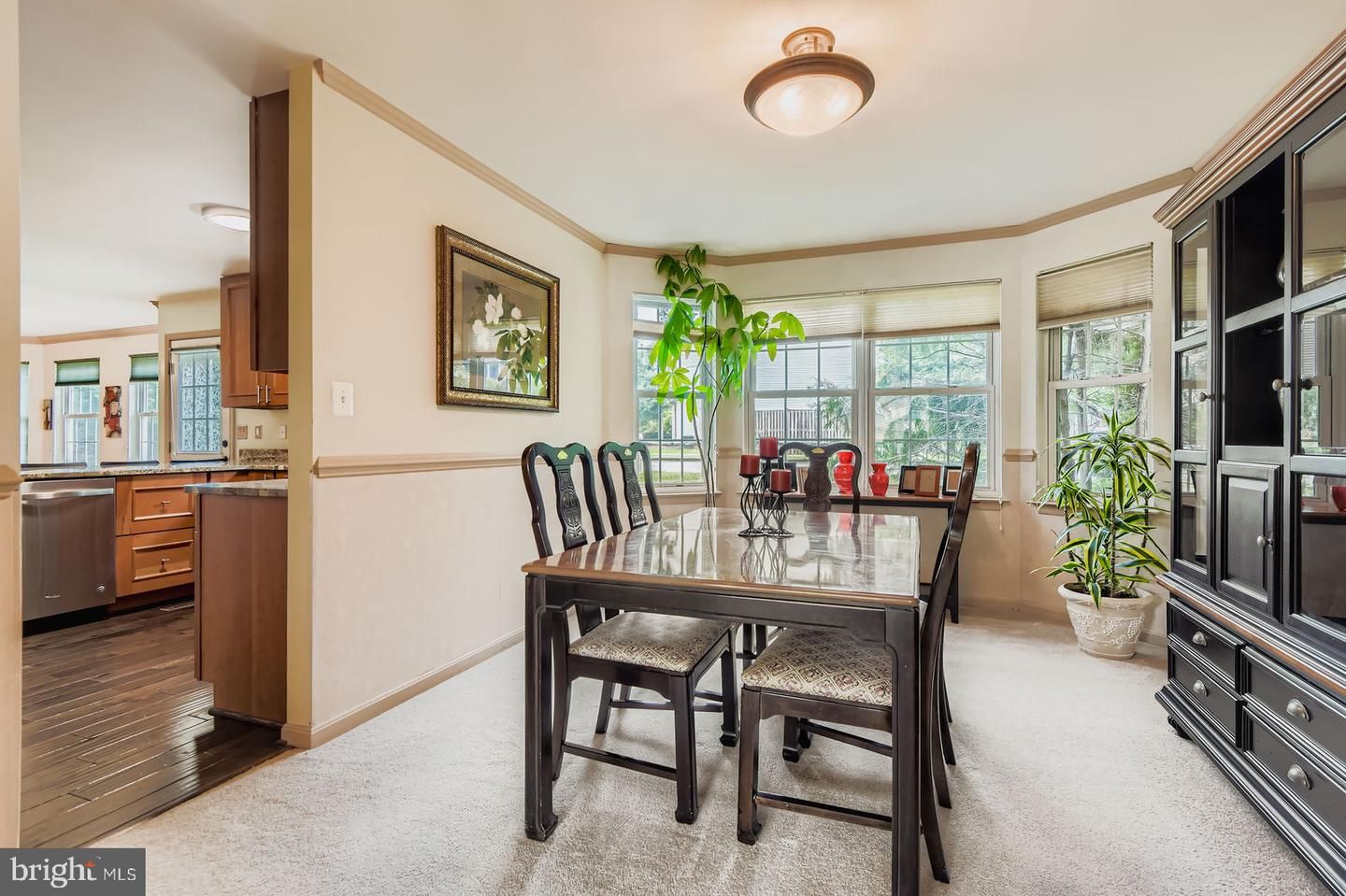 Dining room, Interior, Kitchen, Wood Texture Flooring