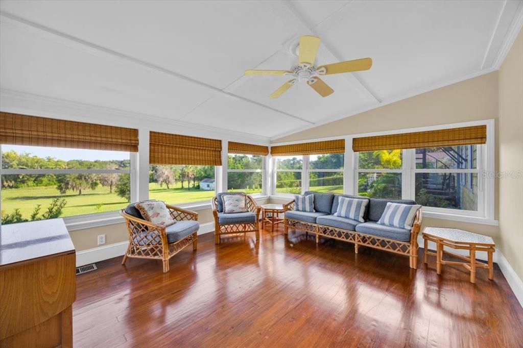 Interior, Living room, Sun Room, Wood Texture Flooring