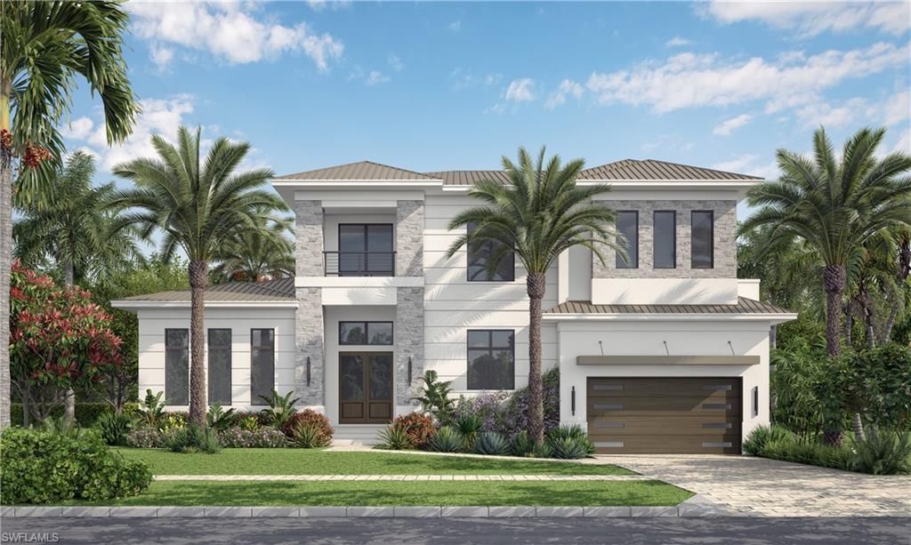 Attached, Exterior, Facade, Mediterranean