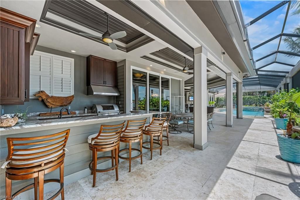 Glass Ceilings, Interior, Kitchen, Pool, Recessed Lighting, Sun Room