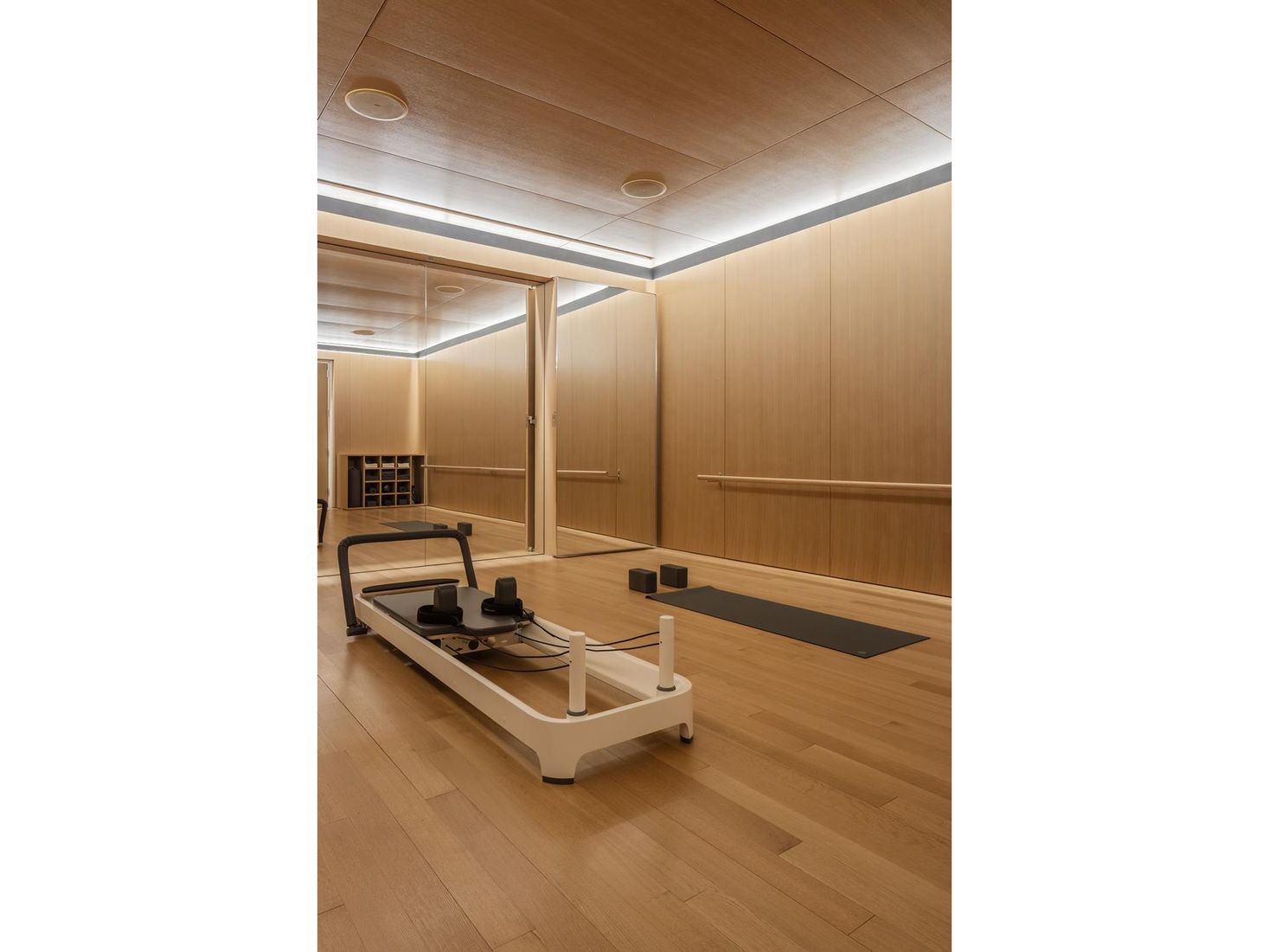 Interior, Recessed Lighting, Wooden Ceilings, Wood Texture Flooring, Wooden Walls