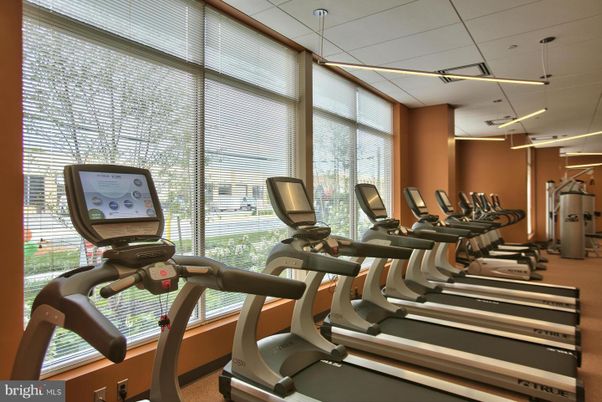 Fitness Equipment, Gym, Interior
