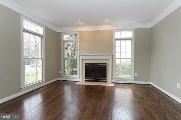 Empty room, Fireplace, Interior, Wood Texture Flooring