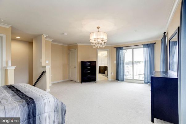 Bedroom, Chandelier, Interior, Recessed Lighting