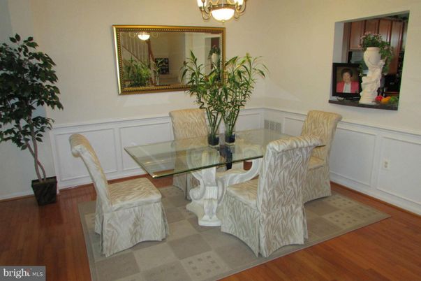 Dining room, Interior, Wood Texture Flooring