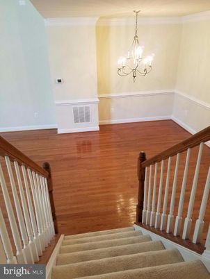 Chandelier, Interior, Wood Texture Flooring