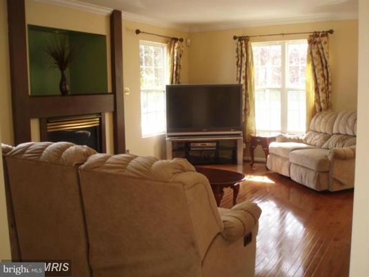 Fireplace, Interior, Living room, Wood Texture Flooring
