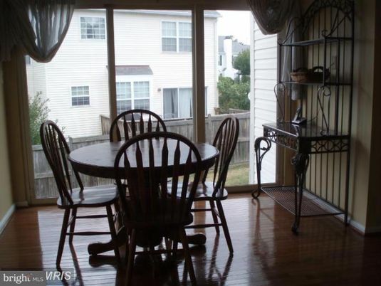 Dining room, Interior, Wood Texture Flooring